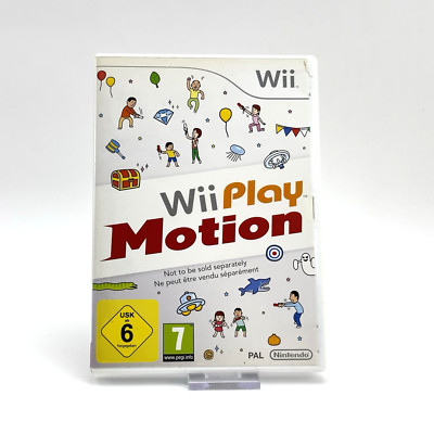 Wii Play Motion | Nintendo Wii Spiel | inkl. Handbuch & OVP | Minispiele Klassik