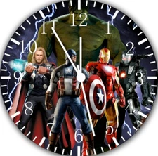 The Avengers Wall Clock E44 Personalized option with adding name