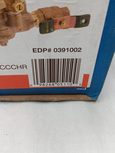 LF009-QT, 1/2" inch #0391002 Reduced Pressure Zone Assembly, Lead Free - Picture 2 of 4