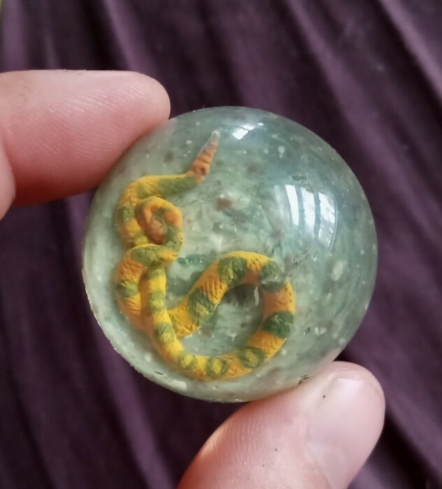 Rare Vintage Sulphur Snake Super Bouncy Ball