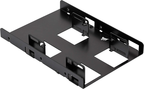 Dual SSD Mounting Bracket (3.5” Internal Drive Bay to 2.5", Easy Installation) B