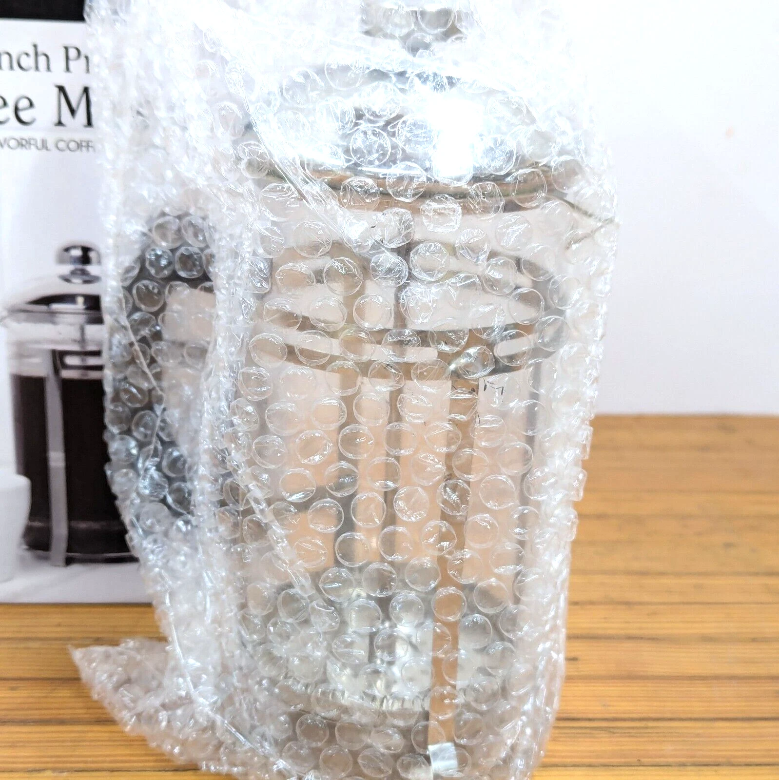 Acopa 33oz French Press Coffee Tea Maker Herbal Decoctions Herbs Glass Stainless