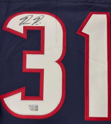 DAMEON PIERCE SIGNED AUTO NIKE AUTHENTIC JERSEY FANATICS **HOUSTON