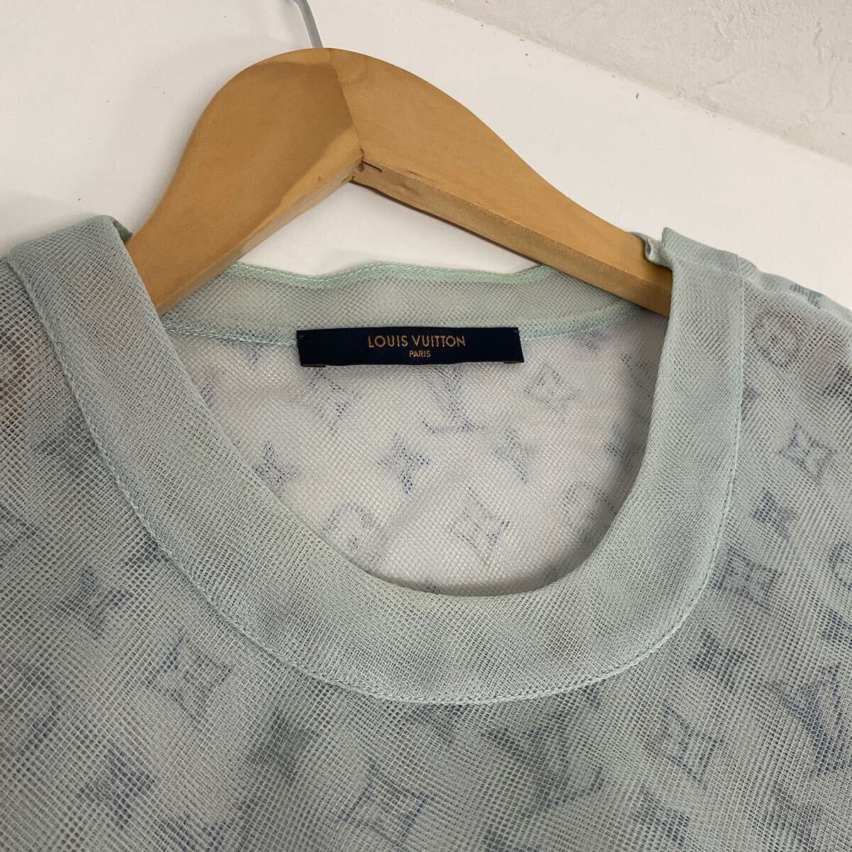 LOUIS VUITTON RM201 TED HIS77W Monogram Tulle T-shirt Multi