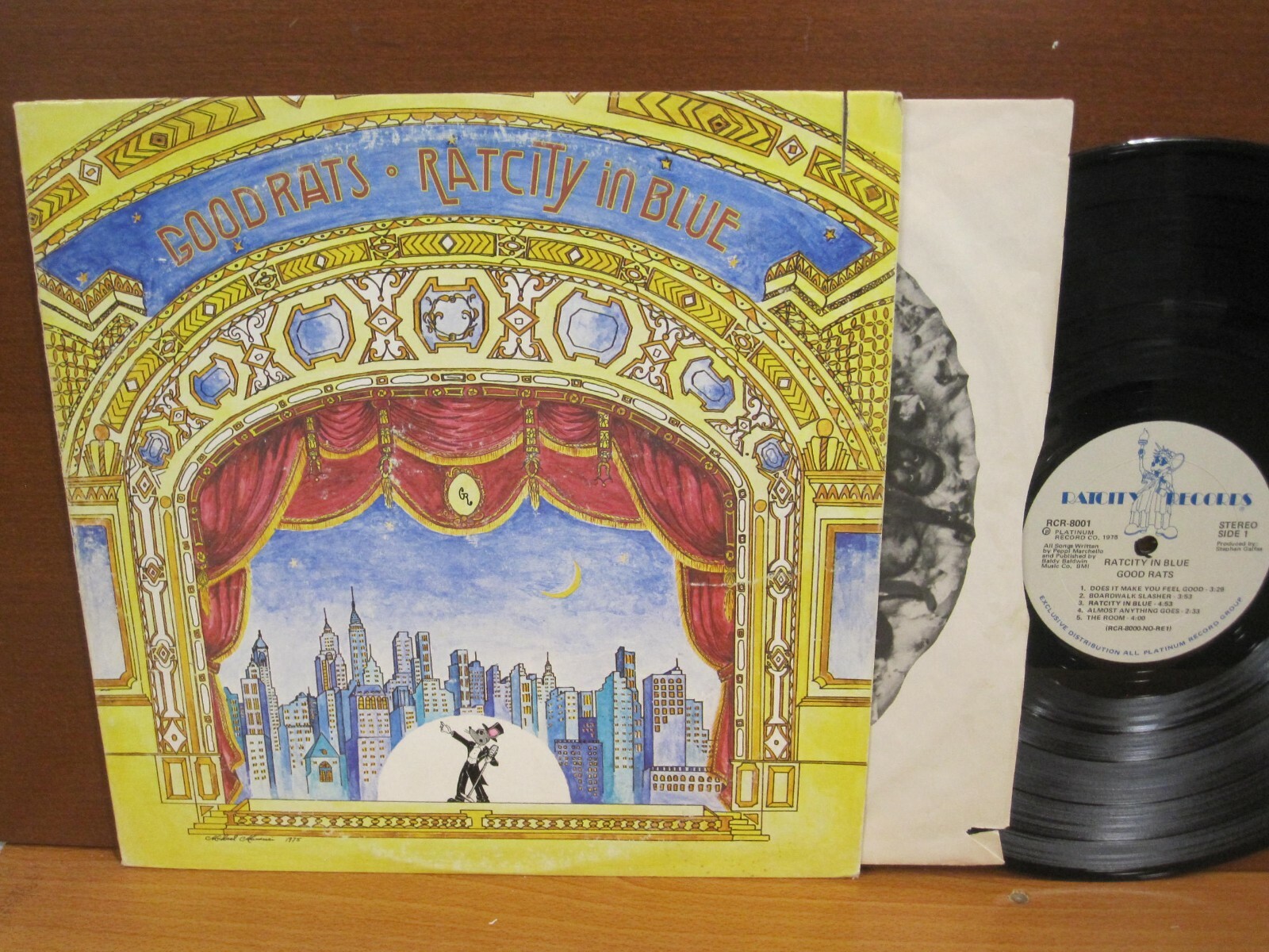 LP / Good Rats / Ratcity In Blue / 1976 1st Issue eBay