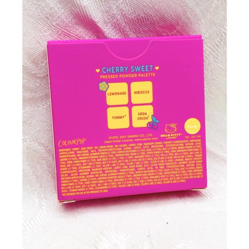 NEW Colourpop x Hello Kitty Eyeshadow Quad - Cherry Sweet - Picture 8 of 8