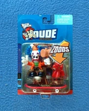 ZOBO #007 & ZEPPELIN #007Z TECH DECK DUDE ZOODS 3 INCH FIGURES SPIN MASTER