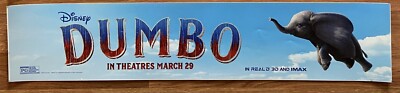   3D IMAX Dumbo (2019) - Disney - Movie Theater Mylar Poster 5x25