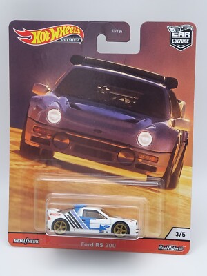 Hot Wheels 2020 Premium - Car Culture - Thrill Climbers - Ford RS 200 - 1:64