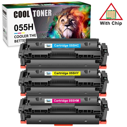 Toner Cartridge For Canon 055 055H Color ImageCLASS MF741cdw MF743cdw MF745 Lot - Picture 26 of 29