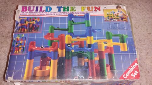 Vintage Build the Fun Marble Obstacle Course Playset Complete Toto Toys - Picture 1 of 3