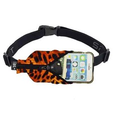 SPIbelt Original Running Belt with Expandable Pocket (Cheetah Print)