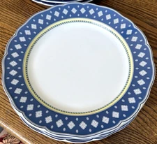 MEDITERRANEAN Set of 2 Dinner Plates 10.75" Wedgwood England Tuscany Collection