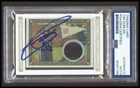 Tim Duncan 2008-09 Topps Murad T-51 Framed Patch #/51 Signed Auto PSA DNA SPURS