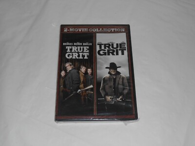 True Grit (1969) and 2010 Remake (DVD, 2018, 2-Movie Collection) New, Sealed