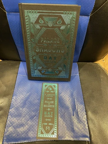 HAND SIGNED RAY CELESTIN PALACE OF SHADOWS WITH BOOKMARK GOLDSBORO BOOKS EDITION