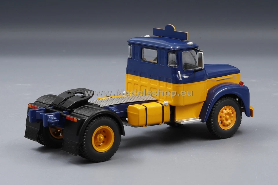IXO TR122 Scania 110 Super, tractor truck, 1953 "ASG" /blue - yellow/ - Image 2 of 4