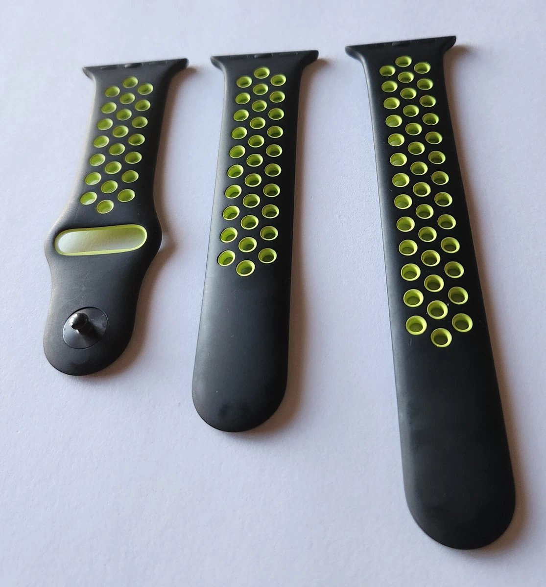Nike black volt apple watch clearance band
