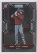 2021 Panini Prizm Wyatt Mathisen #84 0e29