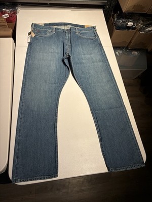 New Polo Ralph Lauren Jeans Men's 40x32 Blue Hampton Relaxed Straight Denim
