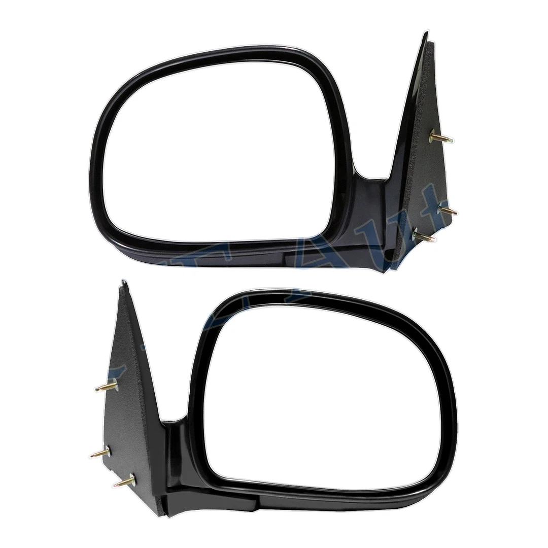 LH-RH Non-Heated Paintable Manual Folding For 1994-1997 GMC Sonoma Pair of 2