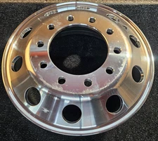 (QTY 1)  ACCURIDE  43644 Chrome Hub Pilot Wheel 10 Hole  22.5 x 8.25  10x285.75