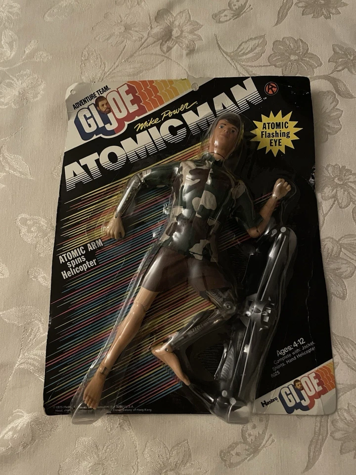 1975 MIKE POWERS ATOMIC MAN MOC HASBRO GI JOE ADVENTURE TEAM VINTAGE FIGURE VHTF - Image 3 of 4