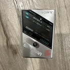 VTG Sony Walkman Cassette Player WM-F100II FM/AM Stereo Cassette Silver Untested