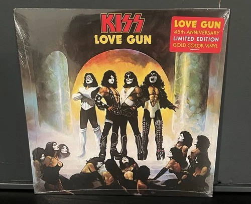 KISS—Love Gun—45th Anniversary—Limited Edition—Gold Color Vinyl—Factory Sealed