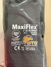 MaxiFlex Nitrile PIP -CoatPROTECTIVE WORK GLOVES 34-874 12 pack size XL