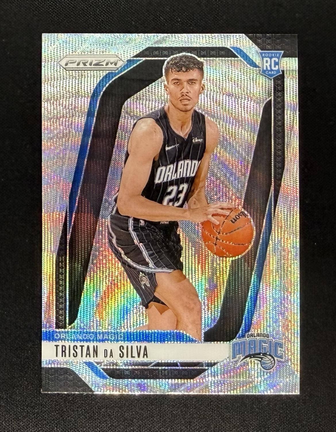2024-25 Panini Prizm #256 Tristan da Silva Prizms Wave
