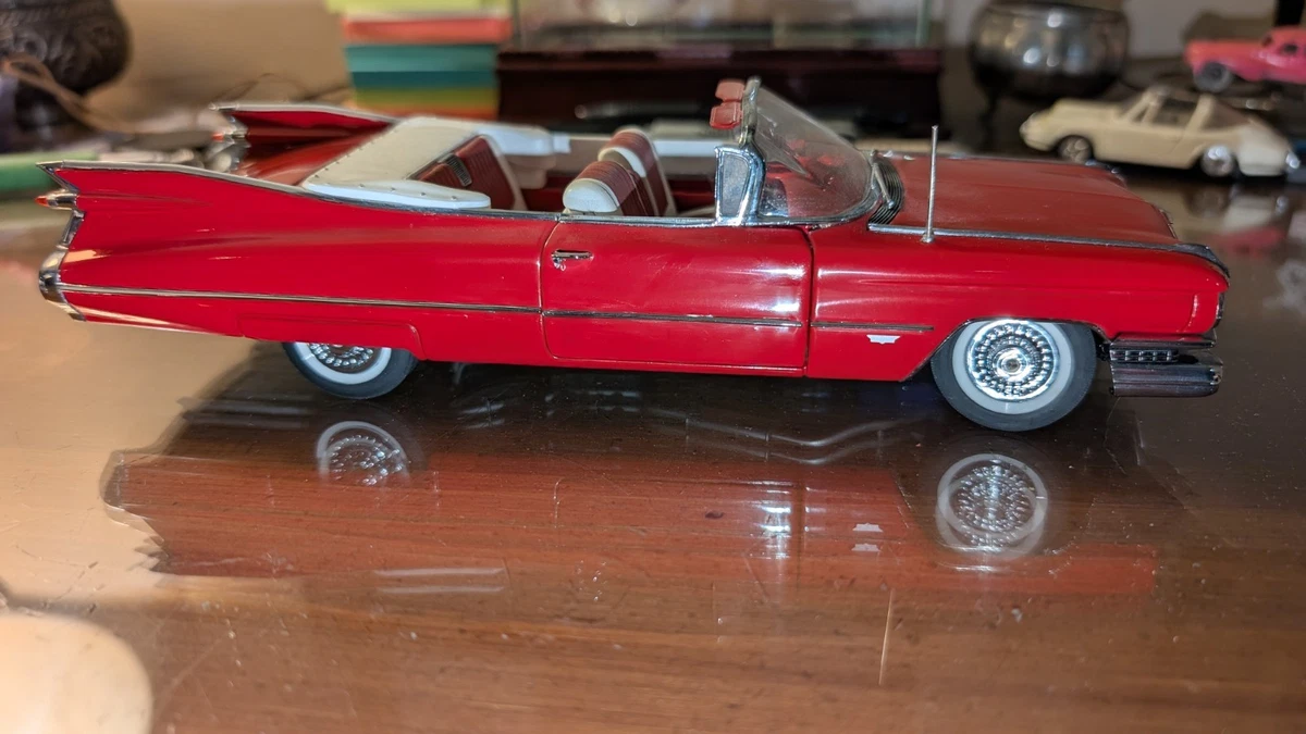 Cadillac Pink 1959 Vehicle Year Vintage Manufacture Diecast Cars