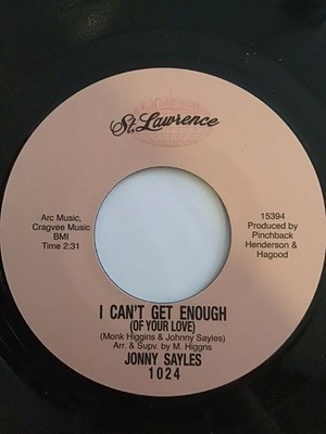 Johnny Sayles - I Can t Get Enough / Butch Baker - The Fat Man