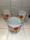 3 VTG Fire King McDonalds Mugs Good Morning Coffee Cup Anchor Hocking Milk Glass