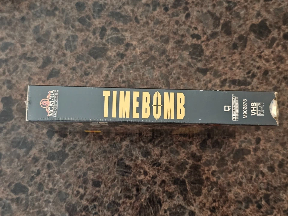 BRAND NEW Timebomb (VHS; 1991) Michael Biehn RARE Sealed OOP - Image 3 of 4