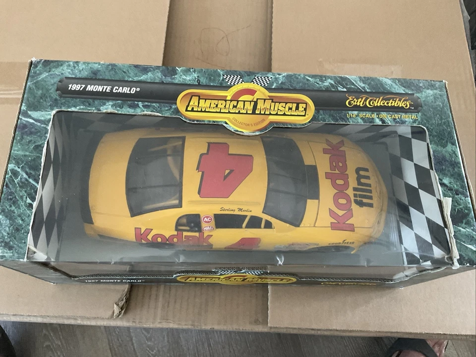 Ertl-American Muscle-Sterling Marlin #4 Kodak 1997 Monte Carlo 1:18 Diecast - Image 2 of 2