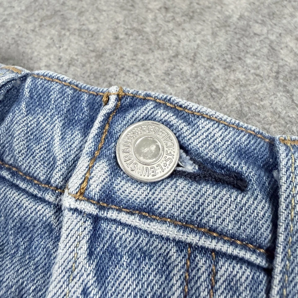 Levis 501 XX Cut Off Distressed Short Women's Size W24 (Actual 25x2) Blue Denim - Image 2 of 4