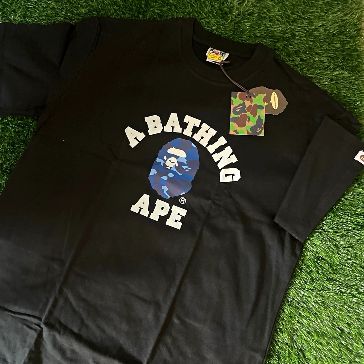 A Bathing Ape Blue T-Shirts for Men for sale | eBay