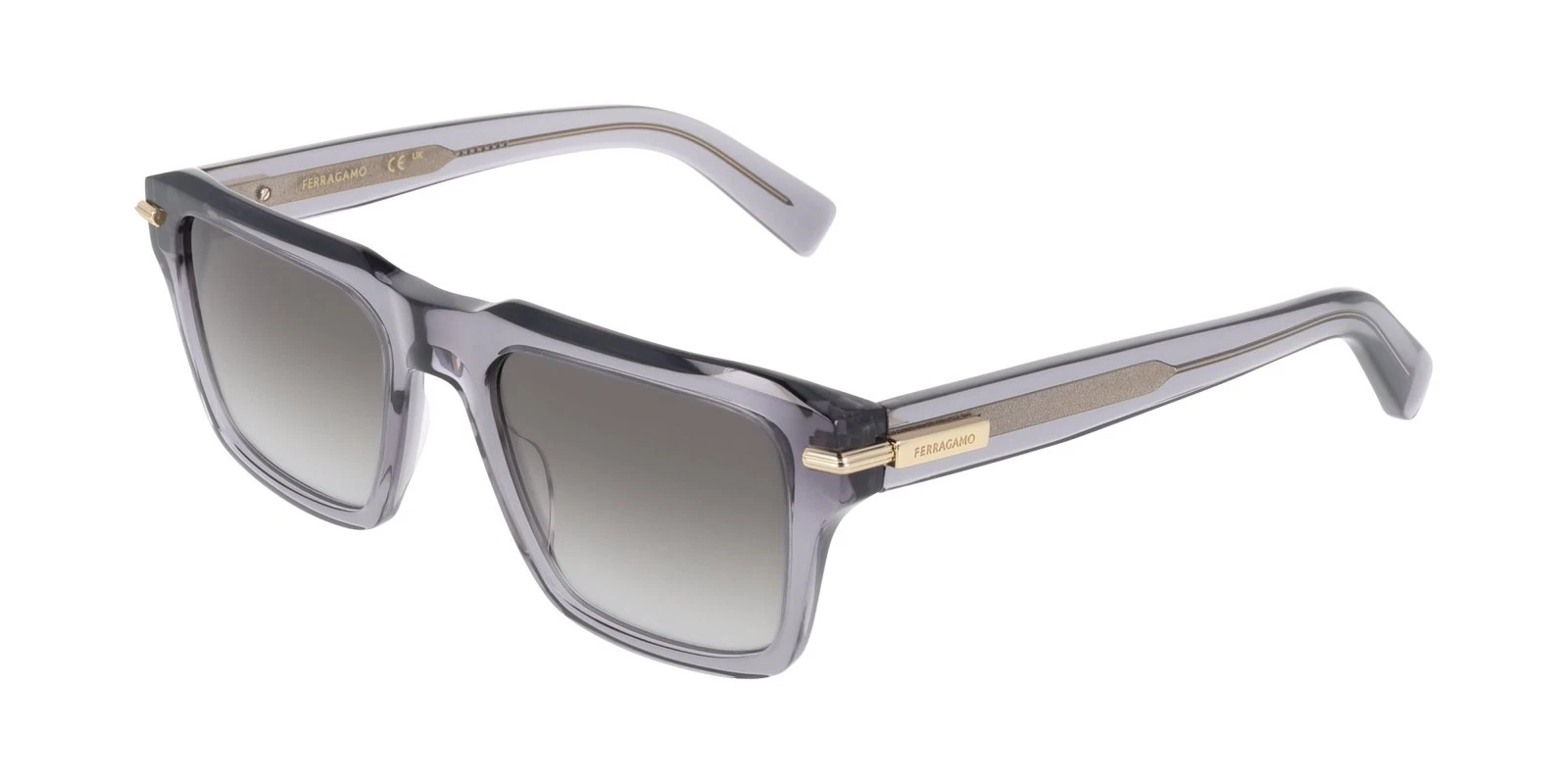 Ferragamo — Ferragamo SF2079SLBI Black/orange 54/20/145 MAN Sunglasses