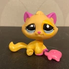 Authentic Littlest Pet Shop #2406 Peach tabby cat