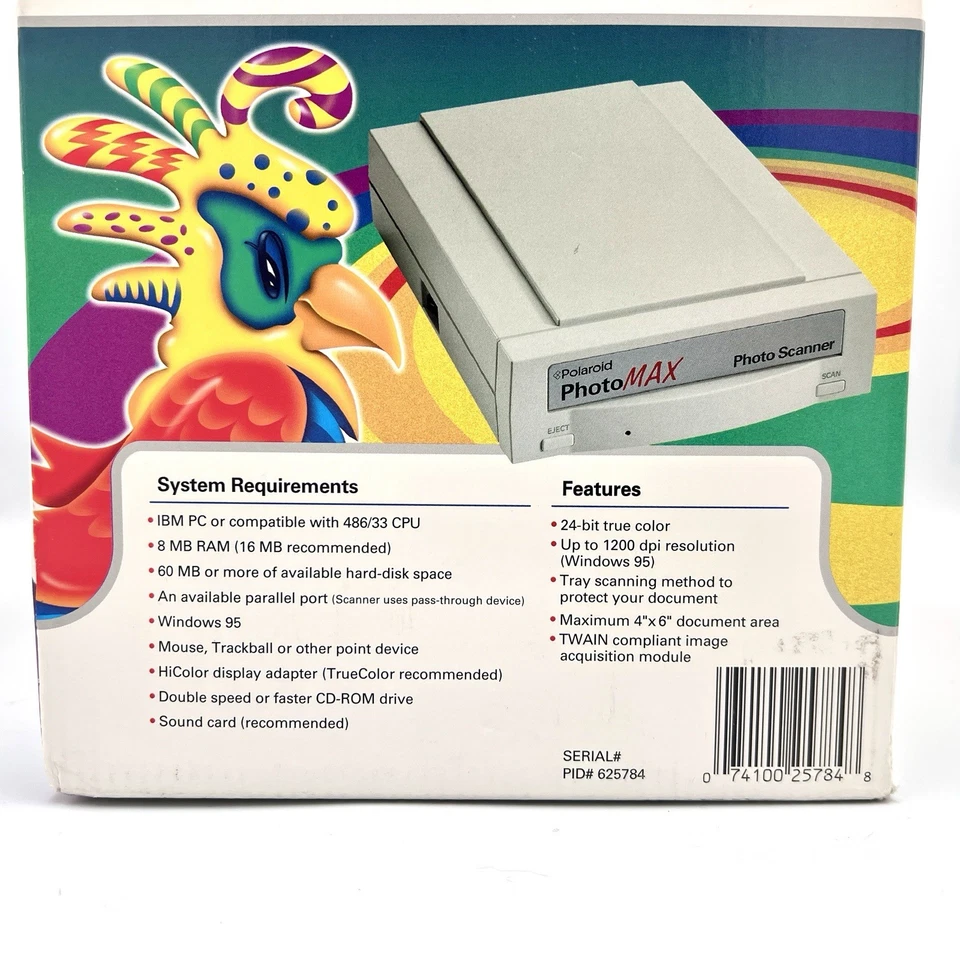 Rare Vintage Polaroid  Instant Image Maker Kit photo Scanner - Image 2 of 4