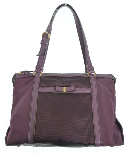 Salvatore Ferragamo 紫 キルティングショルダーバッグ Salvatore Ferragamo Shoulder Bag Purple Bags & Handbags for Women