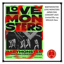 BABYMONSTER LOVE MONSTERS JAPAN FAN CONCERT 2025 Limited Blu-ray SRXL626 New