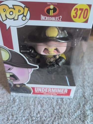 Pop! Funko #370 - The Underminer - Incredibles II - Pixar - Disney