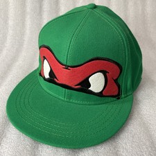 Teenage Mutant Ninja Turtles TMNT Raphael Hat Green Adult Size L/XL Nickelodeon