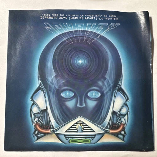 VINTAGE 45 RPM RECORD: Journey, Separate Ways from Frontiers Album (FHK)