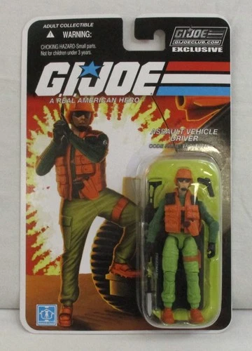 G.I. Joe TREADMARK v7 Figure MOC 2018 Collector's Club Exclusive FSS Skidmark v2