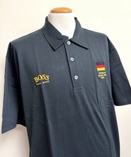 VINTAGE 1996 HUGO BOSS GERMAN F1 GRAND PRIX McLAREN PIT WORN SHIRT XL