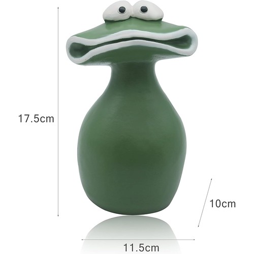 Froschstatue Aus Kunstharz, Froschstatuen mit Großem Mund, Wasserfest, Hand3755 - Bild 7 von 7