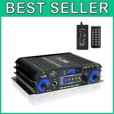 4 Channel Bluetooth Amplifier, 1200W Max Power